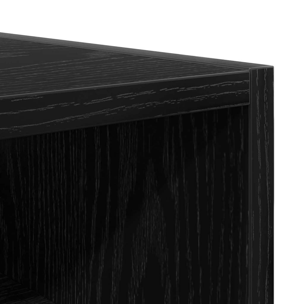 Hanging Cabinet Black oak 30 x 29.5 x 60 cm Engineered Wood