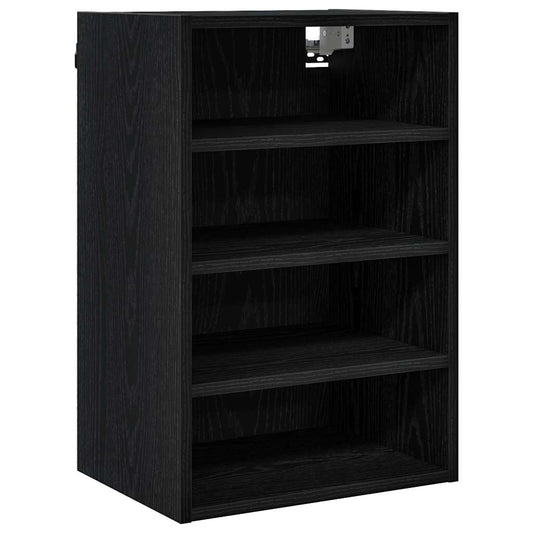 Hanging Cabinet Black oak 40 x 29.5 x 60 cm Engineered Wood