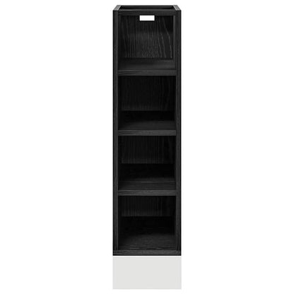 Kitchen Base Cabinet with Shelf Black oak 20 x 44.5 x 81.5 cm