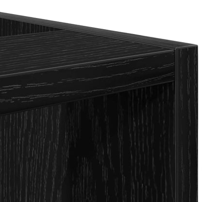 Kitchen Base Cabinet with Shelf Black oak 30 x 44.5 x 81.5 cm