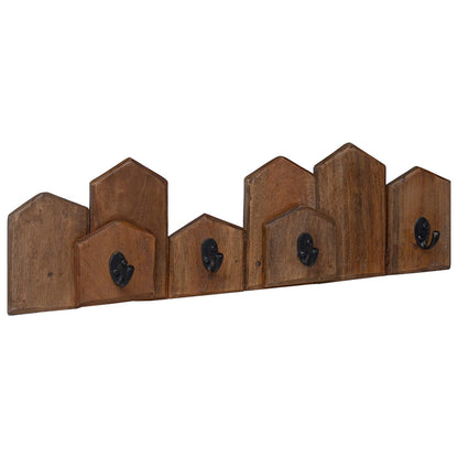 Hanger Brown 48 x 8 x 15 cm Solid Mahogany Wood