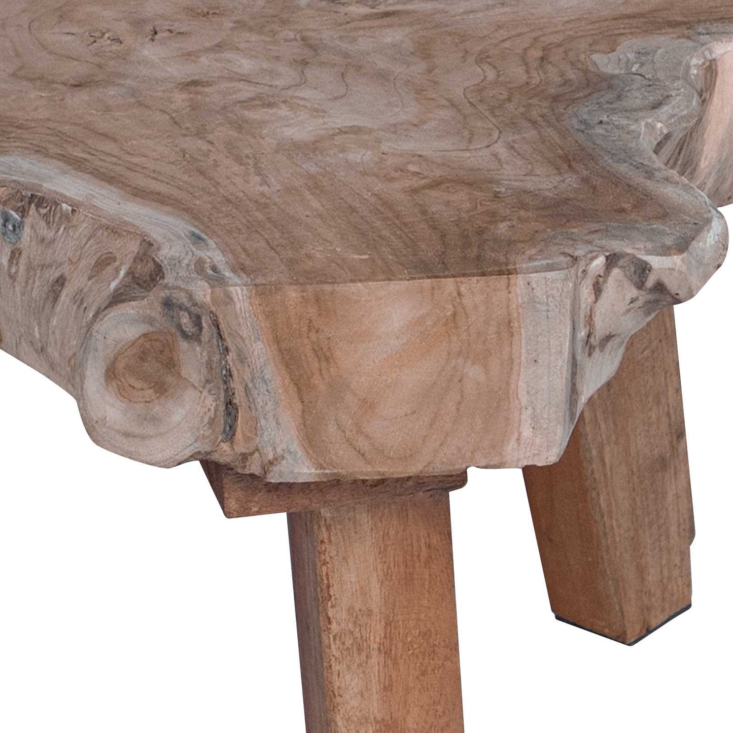 Bedside Table Brown 40 x 40 x 25 cm Solid Reclaim Wood