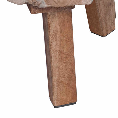 Bedside Table Brown 40 x 40 x 25 cm Solid Reclaim Wood