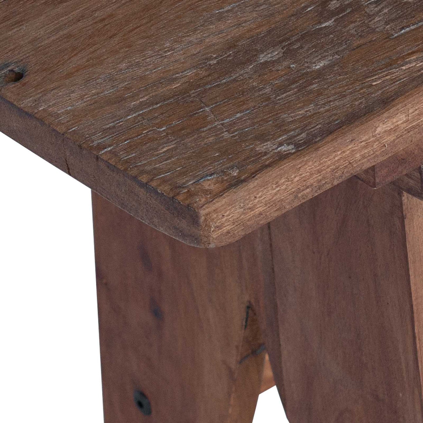 Bench Natural 100 x 30 x 51 cm Solid Reclaim wood