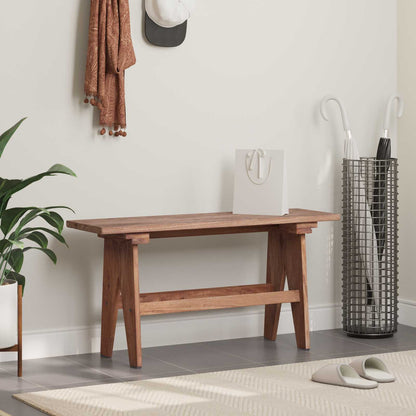Bench Natural 100 x 30 x 51 cm Solid Reclaim wood