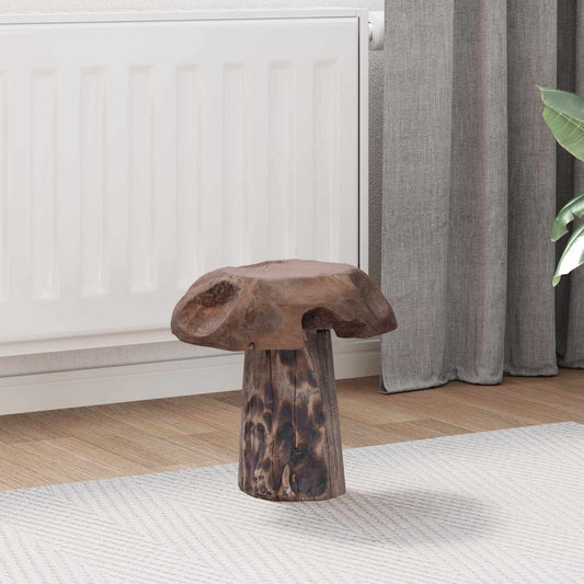 Stool Natural 35 x 35 x 35 cm Solid Teak Wood