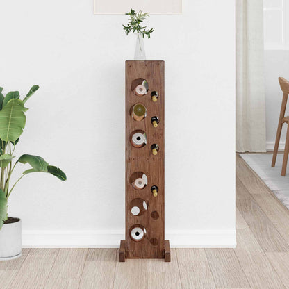 Rack Brown 20 x 25 x 100 cm Solid Mahogany Wood