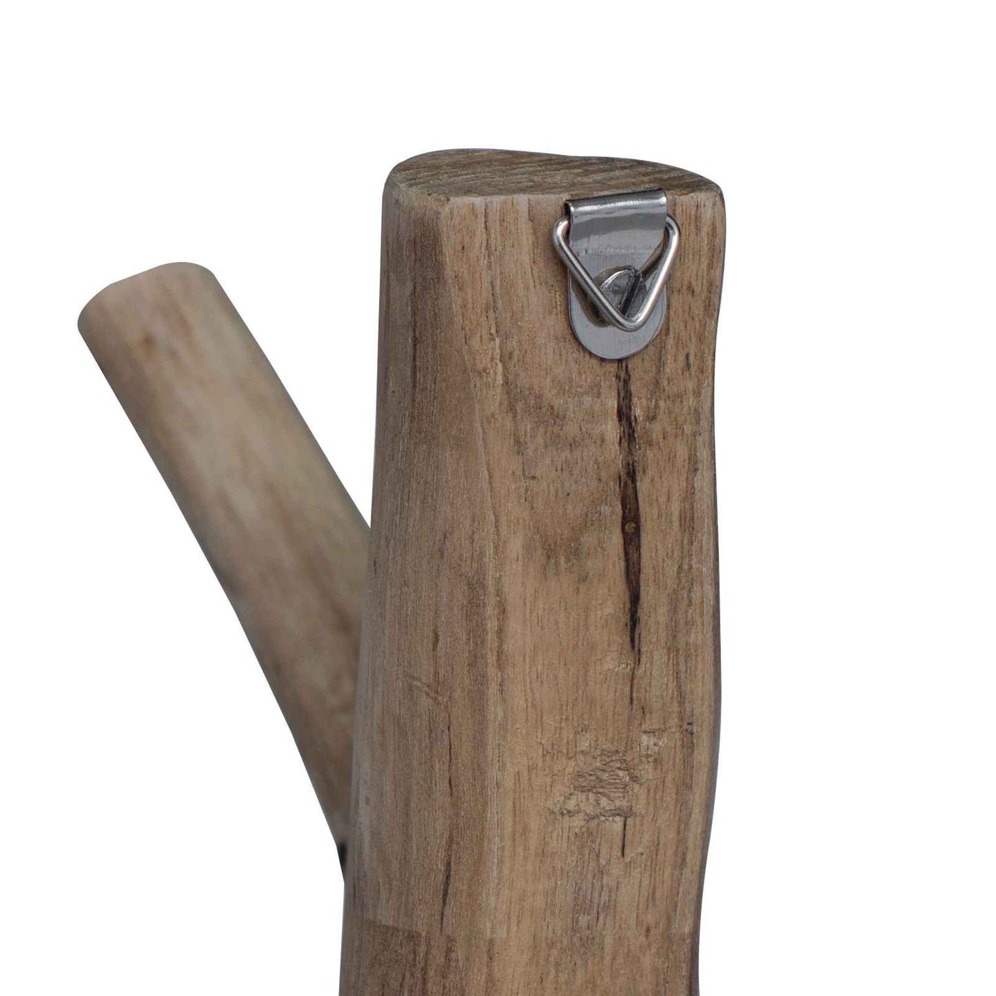 Hook Brown 4 x 4 x 14 cm Solid Reclaim Wood