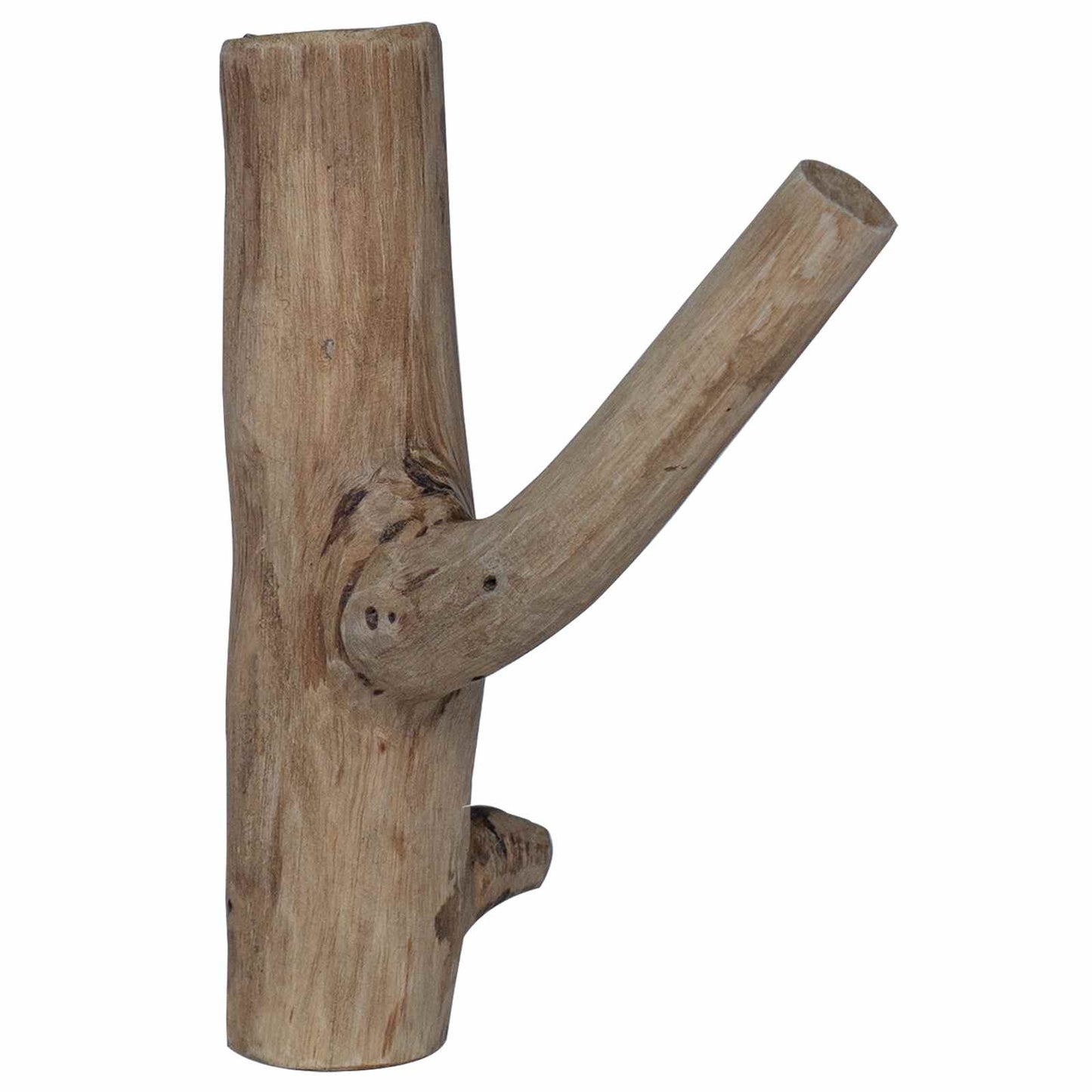 Hook Brown 4 x 4 x 14 cm Solid Reclaim Wood