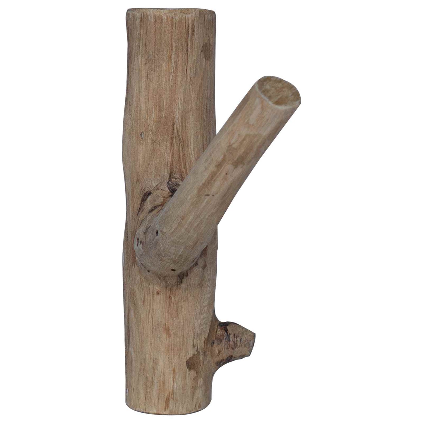 Hook Brown 4 x 4 x 14 cm Solid Reclaim Wood
