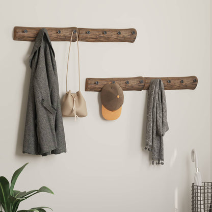 Hanger Brown 50 x 8 x 12 cm Solid Reclaim Wood