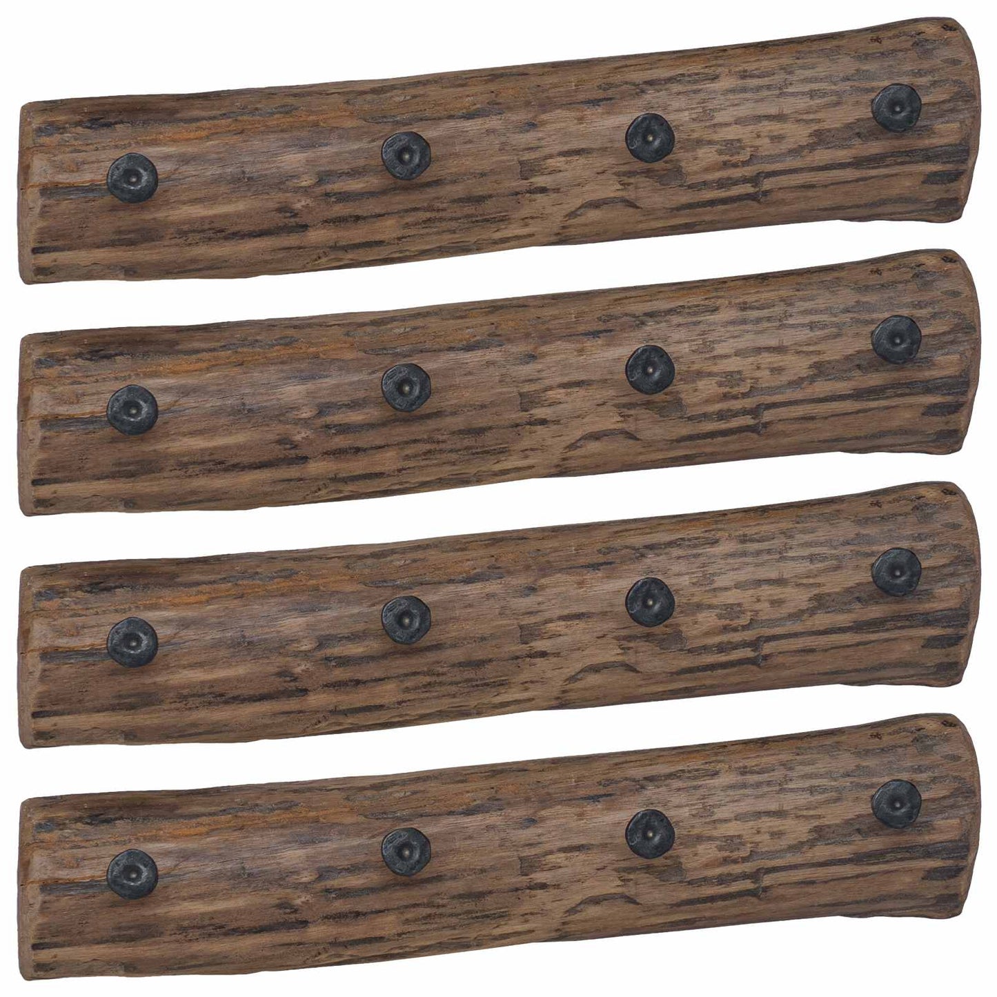 Hanger Brown 50 x 8 x 12 cm Solid Reclaim Wood