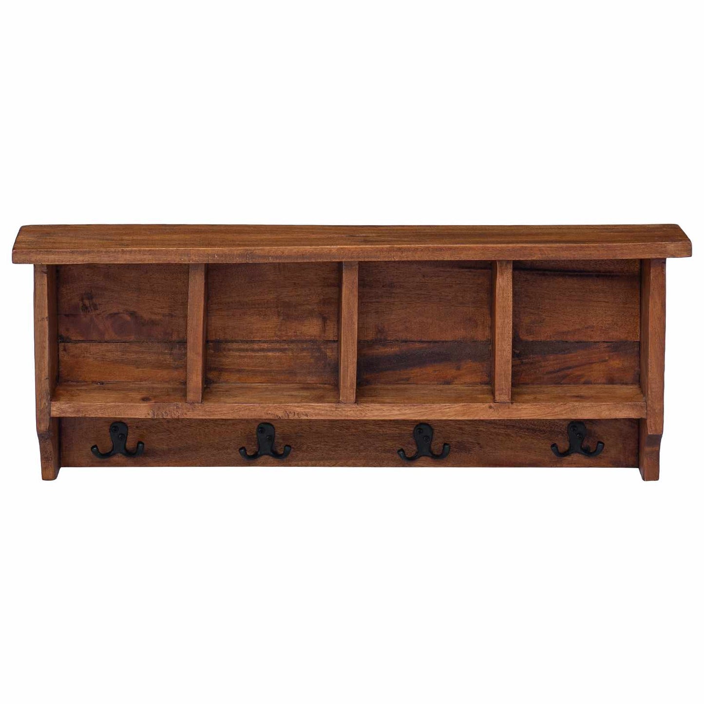 Hanger Brown 70 x 11 x 27 cm Solid Mahogany Wood