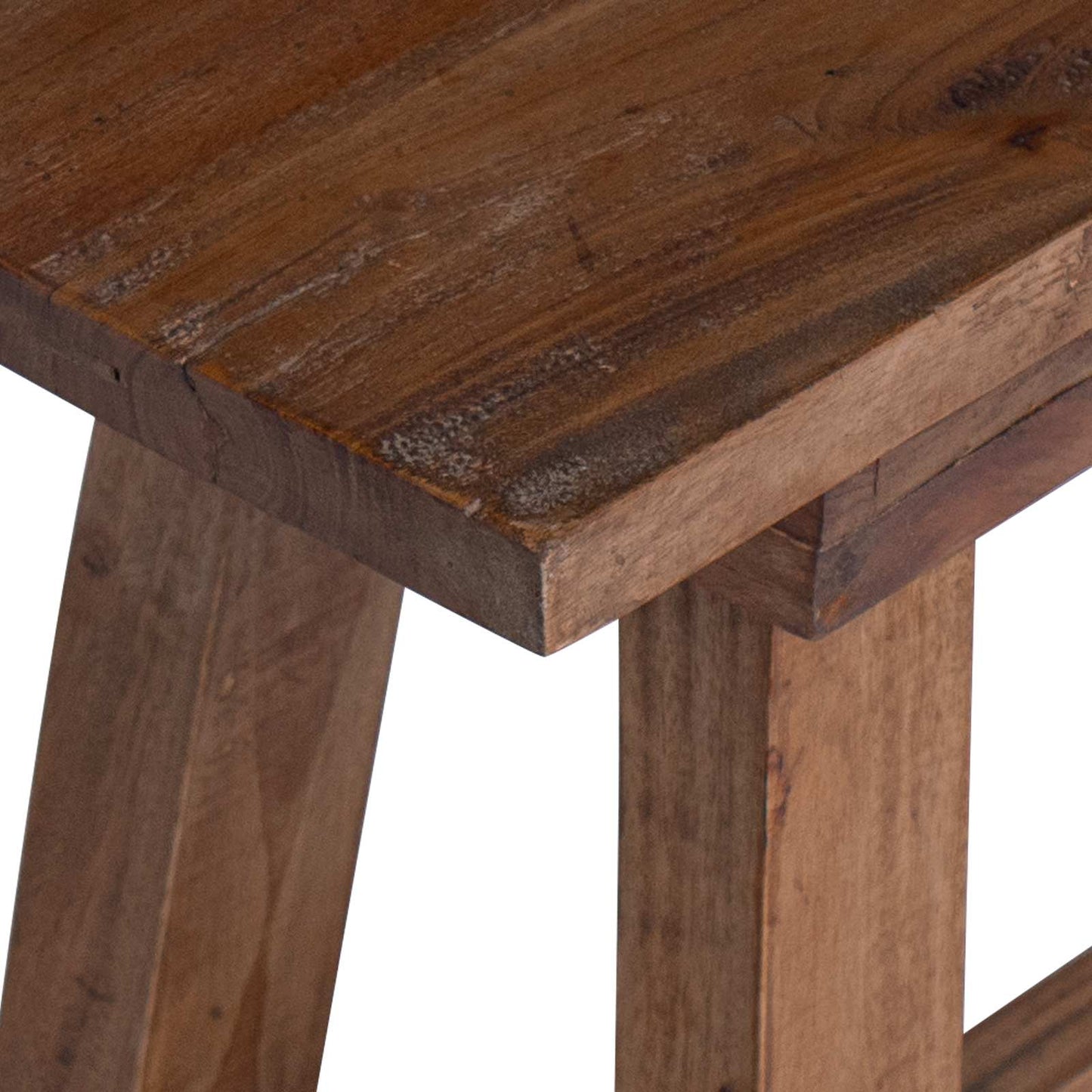 Bench Natural 50.5 x 25 x 47.5 cm Solid Mahogany wood