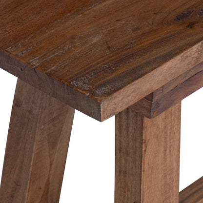 Bench Natural 50.5 x 25 x 47.5 cm Solid Mahogany wood