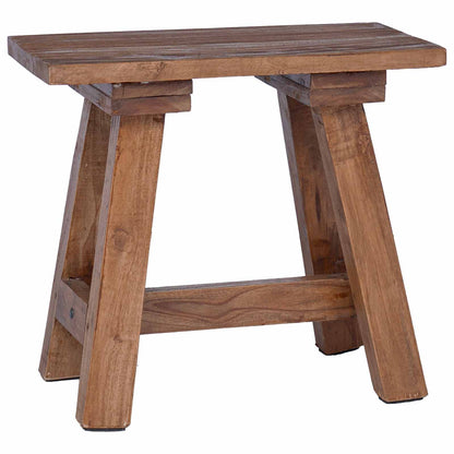 Bench Natural 50.5 x 25 x 47.5 cm Solid Mahogany wood