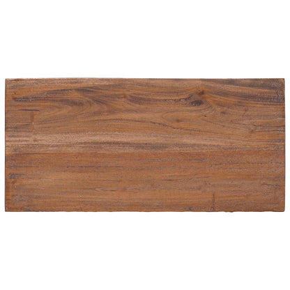 Bench Natural 50.5 x 25 x 47.5 cm Solid Mahogany wood