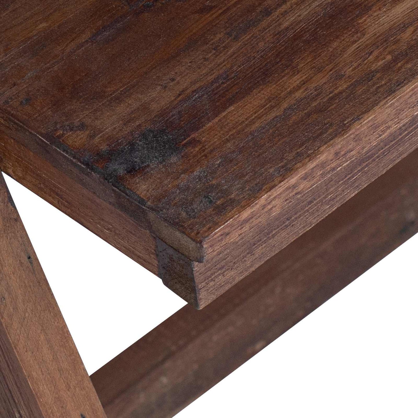 Desk Brown 90 x 50 x 103 cm Solid Reclaim Wood