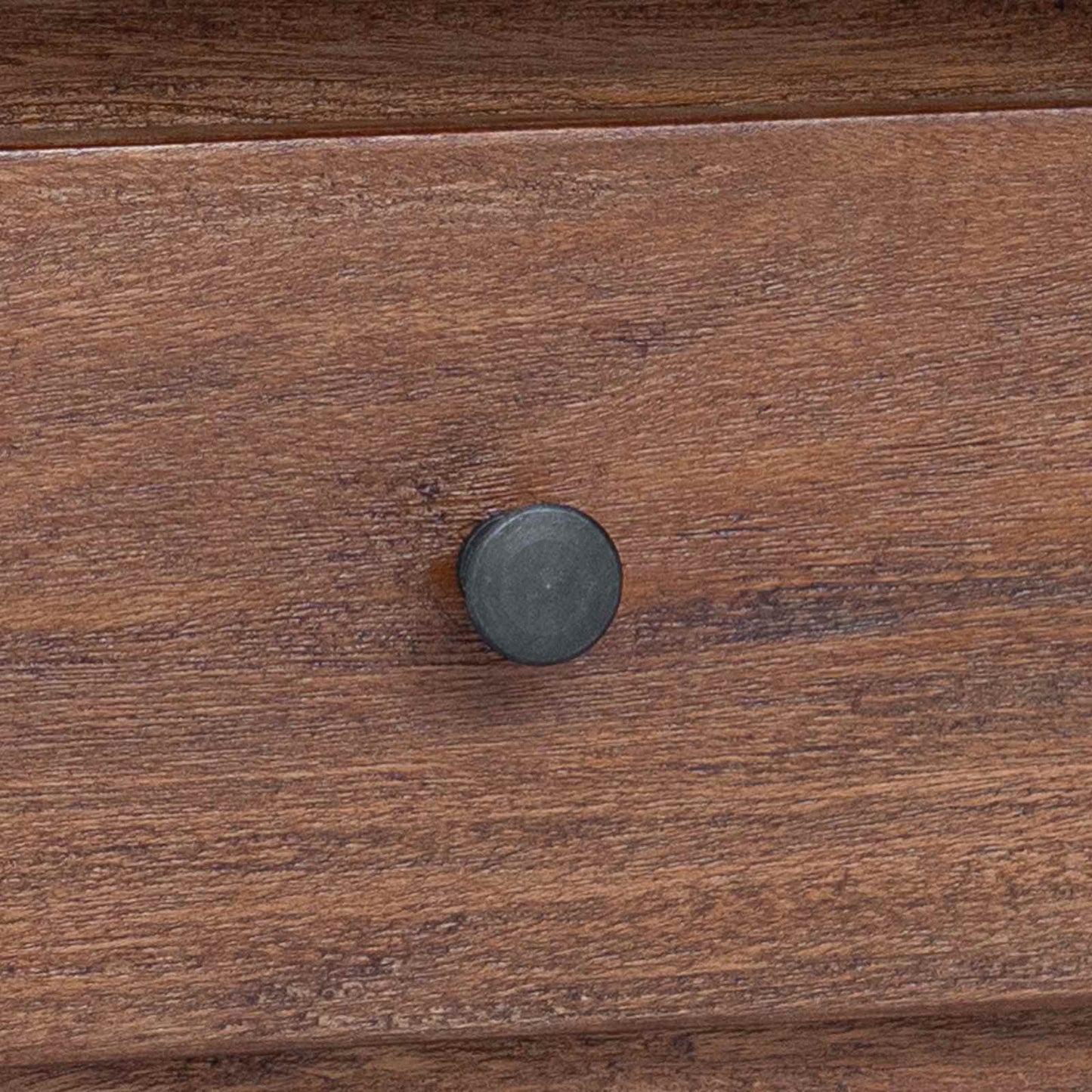 Desk with Drawer Brown 110 x 30 x 79 cm Solid Mahogany Wood