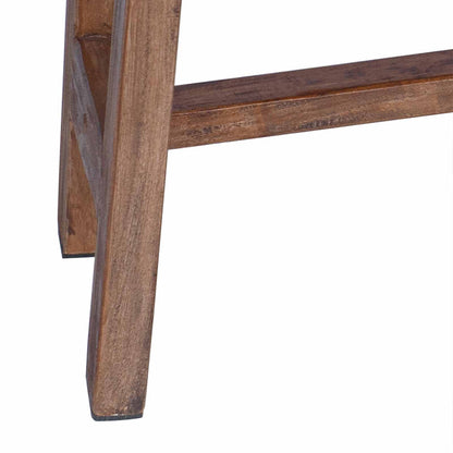 Desk with Drawer Brown 110 x 30 x 79 cm Solid Mahogany Wood