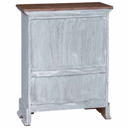 Storage Cabinet 63 x 30 x 79 cm Solid Mahogany Wood