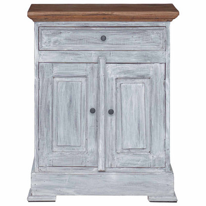 Storage Cabinet 63 x 30 x 79 cm Solid Mahogany Wood