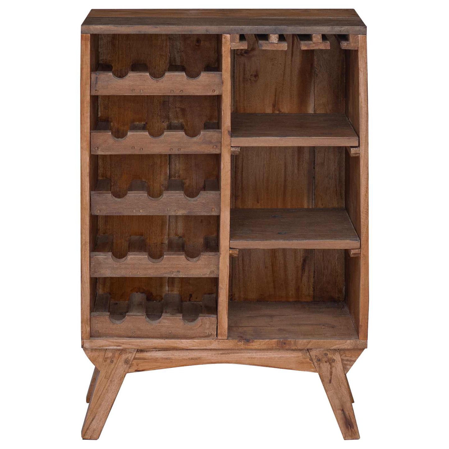 Rack Brown 60 x 30 x 90 cm Solid Reclaim Wood