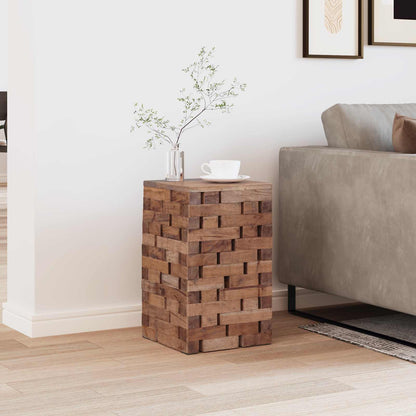 Stool Natural 29 x 29 x 48 cm Solid Reclaim wood