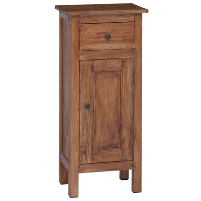 Plant Stand with Drawer Brown 36 x 25 x 80 cm Mahogany Wood