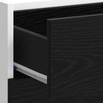 Kitchen Base Cabinet with Drawer Black Oak 40 x 46 x 81.5 cm