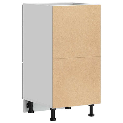 Kitchen Base Cabinet with Drawer Black Oak 40 x 46 x 81.5 cm