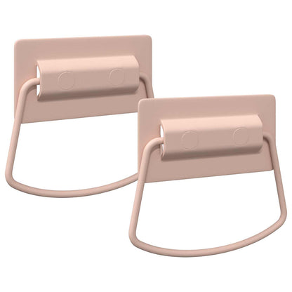 Cabinet Handles 2 pcs Pink 85 x 45 mm Metal