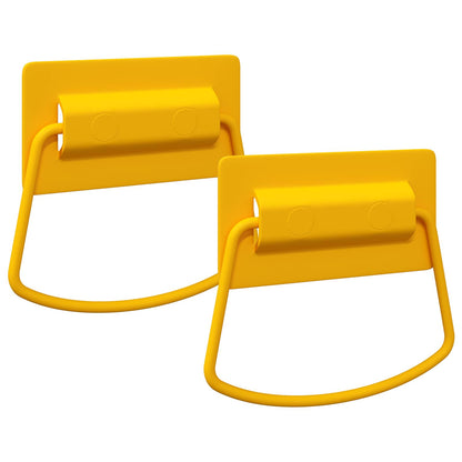 Cabinet Handles 2 pcs Mustard 85 x 45 mm Metal