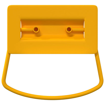 Cabinet Handles 2 pcs Mustard 85 x 45 mm Metal