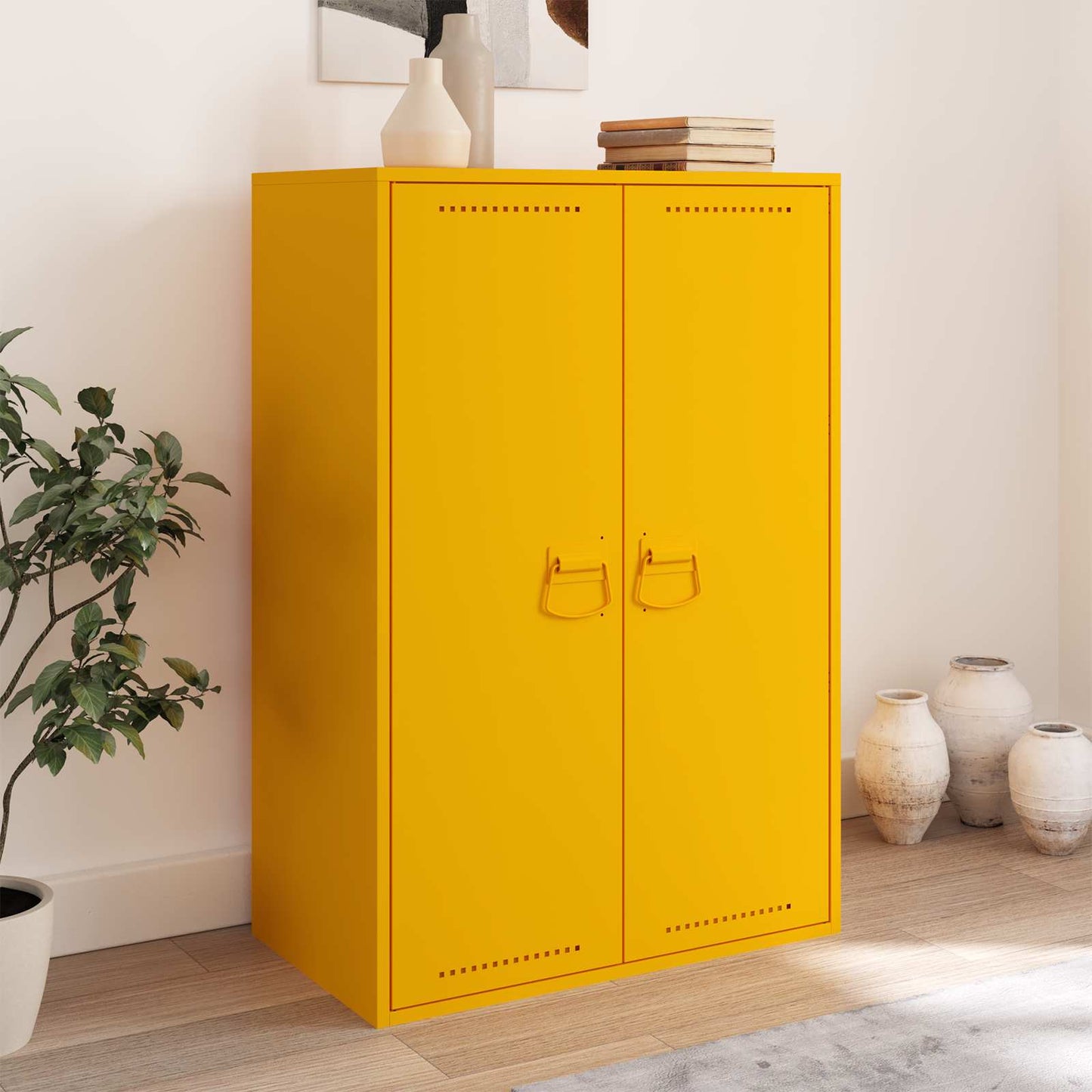 Cabinet Handles Mustard 85 x 45 mm Metal