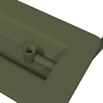 Cabinet Handles 2 pcs Olive Green 85 x 45 mm Metal