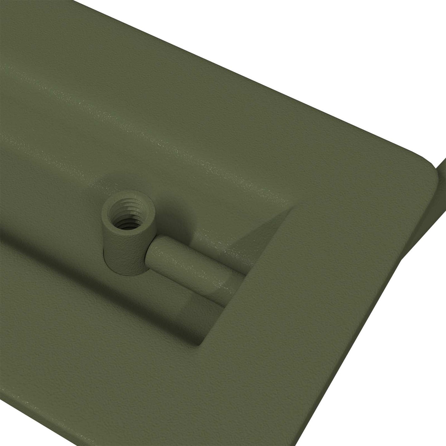 Cabinet Handles 12 pcs Olive Green 85 x 45 mm Metal