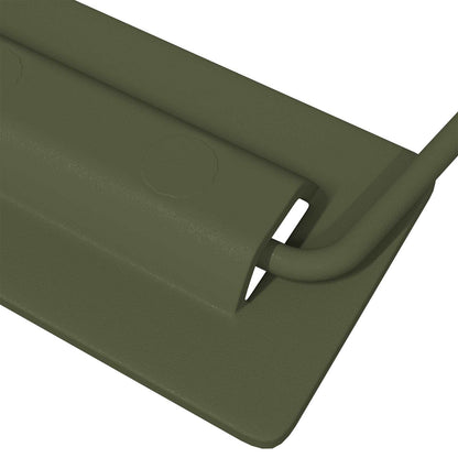 Cabinet Handles 12 pcs Olive Green 85 x 45 mm Metal