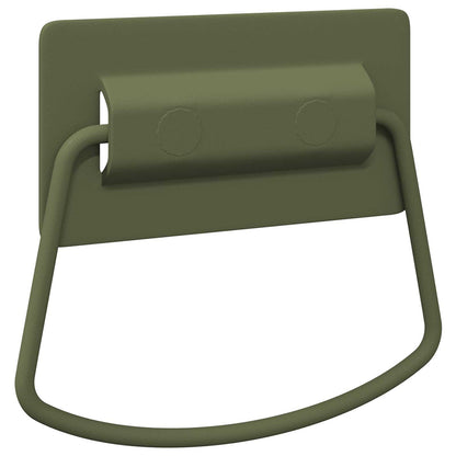 Cabinet Handles 12 pcs Olive Green 85 x 45 mm Metal