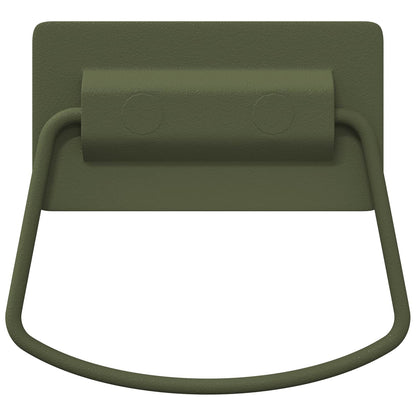 Cabinet Handles 12 pcs Olive Green 85 x 45 mm Metal