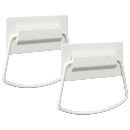 Cabinet Handles 2 pcs White 85 x 45 mm Metal