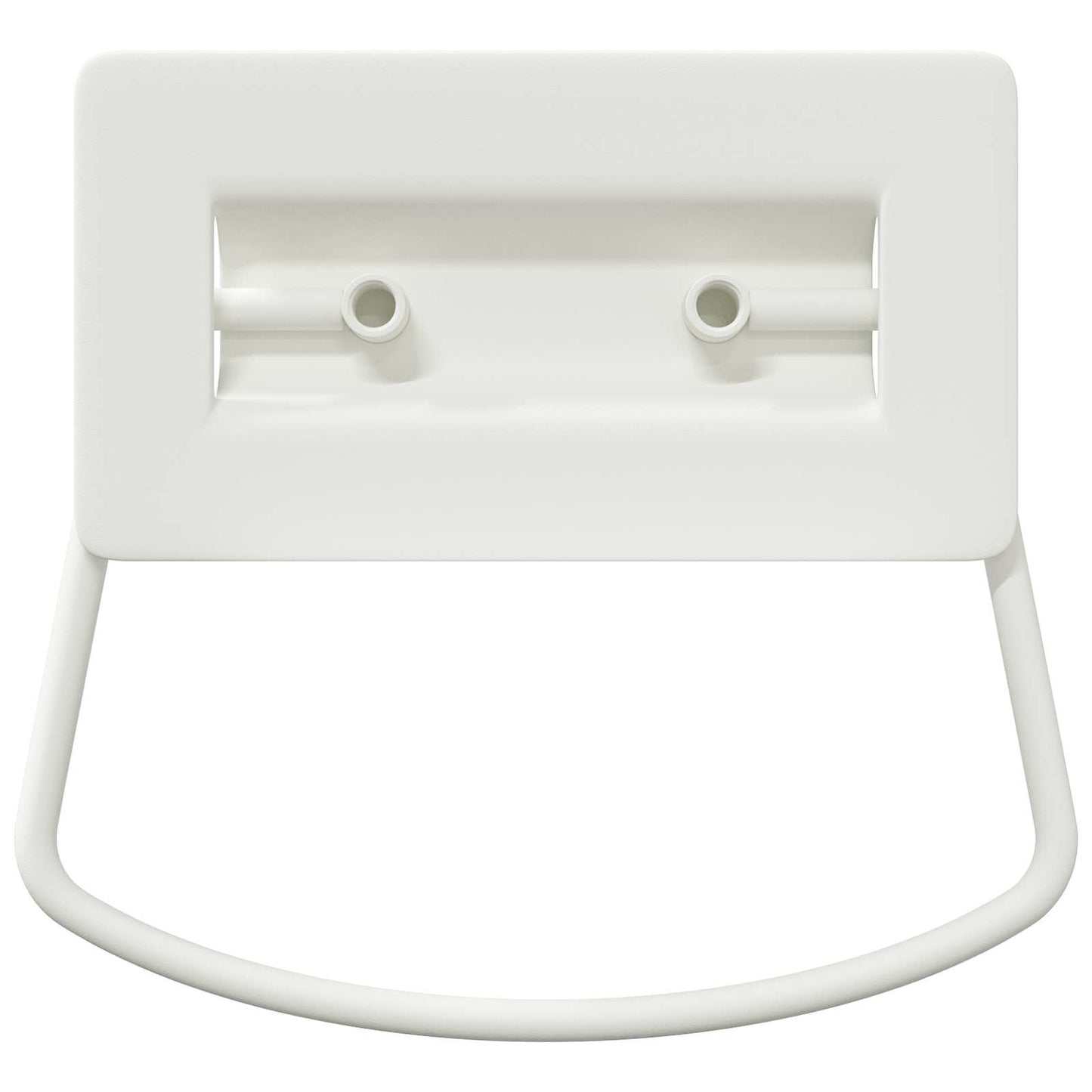 Cabinet Handles 2 pcs White 85 x 45 mm Metal