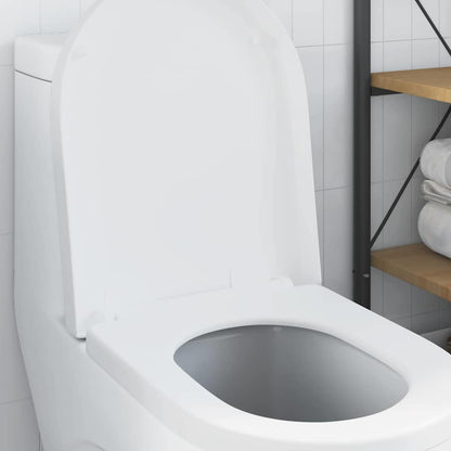 Toilet Seat Adjustable White 48 x 36.5 x 4.5 cm Polypropylene