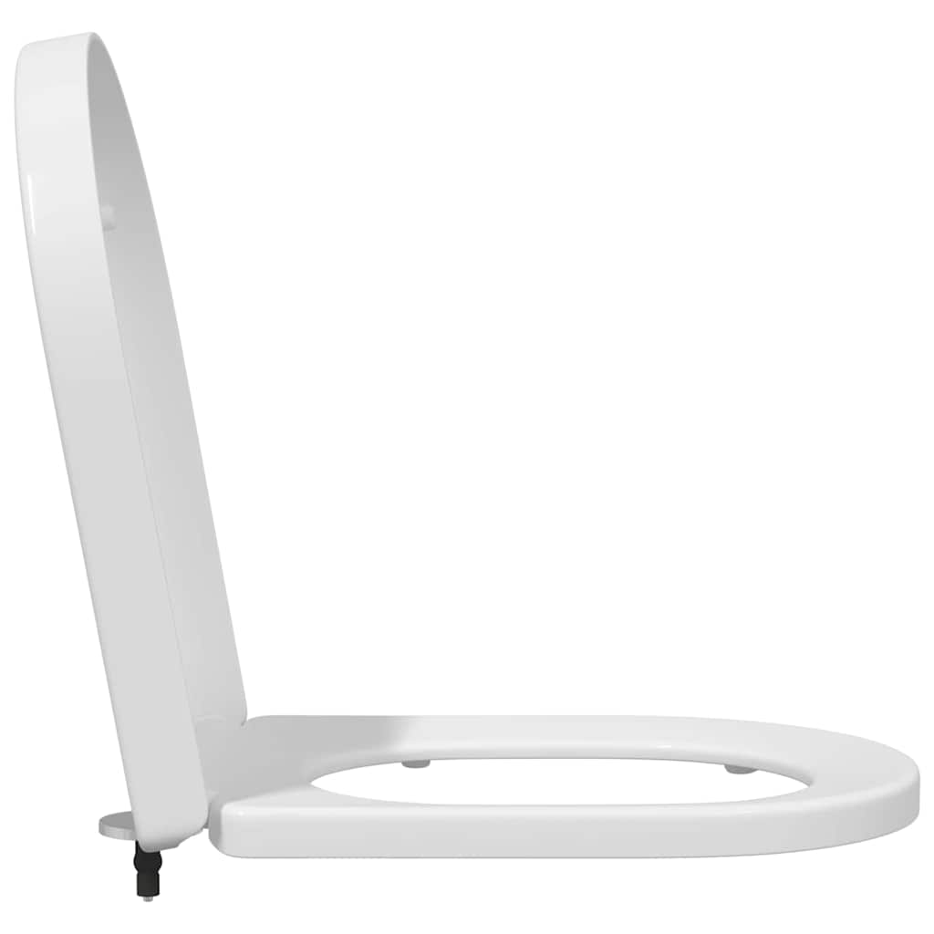 Toilet Seat Adjustable White 48 x 36.5 x 4.5 cm Polypropylene