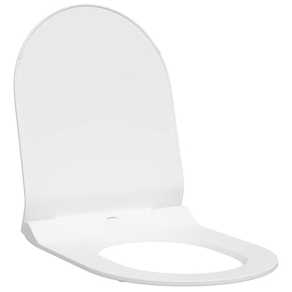 Toilet Seat Adjustable White 50 x 36.5 x 5 cm Polypropylene