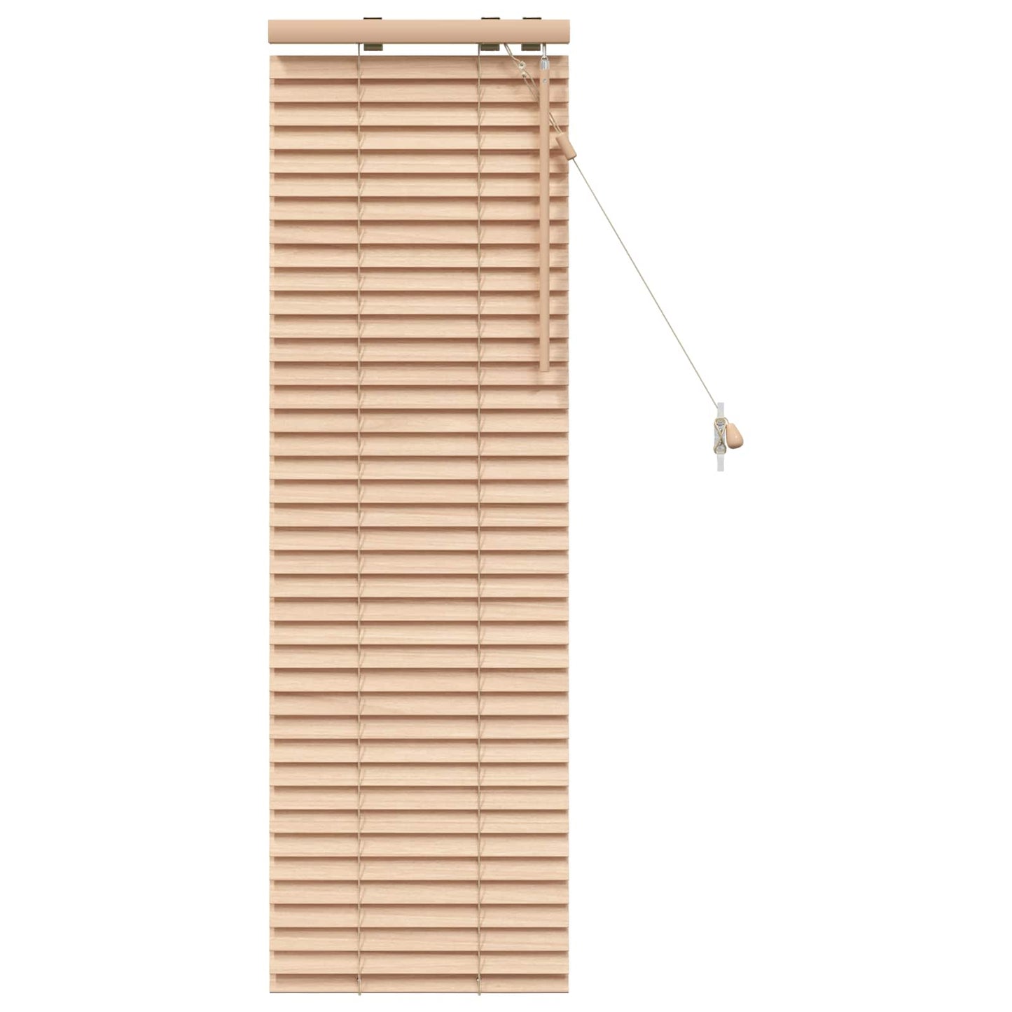 Venetian Blind Oak Look 50 x 130 cm 35 mm Solid Paulownia Wood