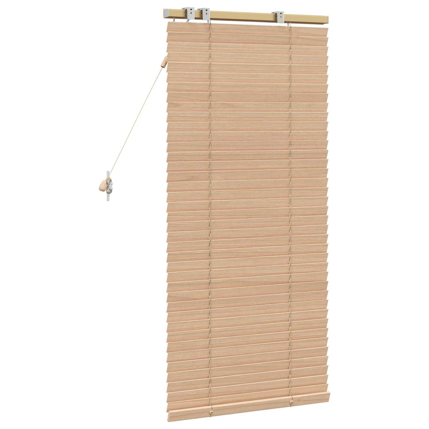 Venetian Blind Oak Look 60 x 130 cm 35 mm Solid Paulownia Wood