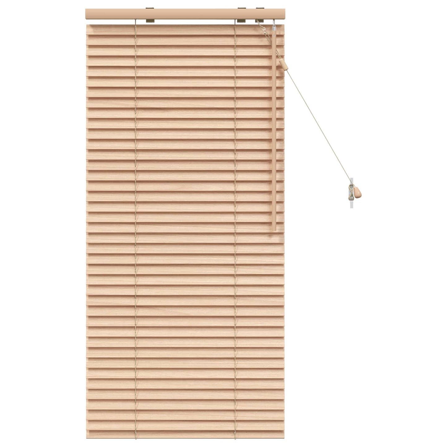 Venetian Blind Oak Look 65 x 130 cm 35 mm Solid Paulownia Wood