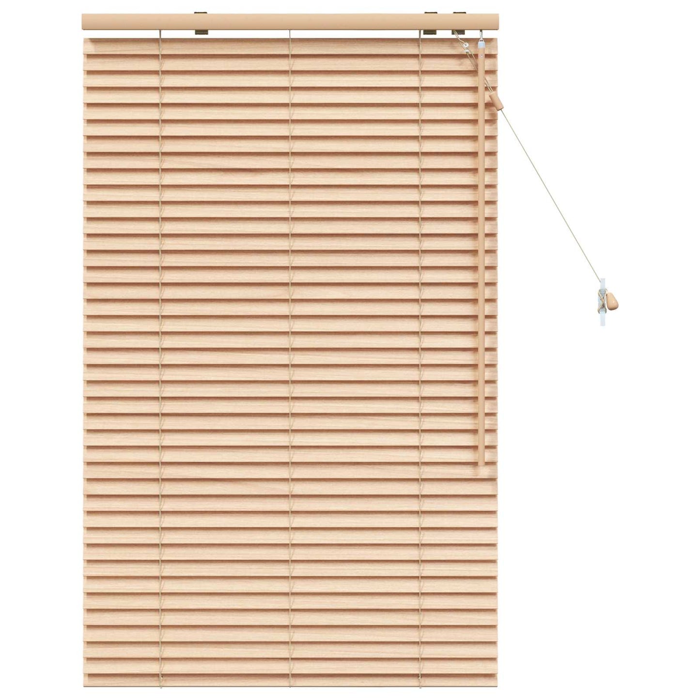 Venetian Blind Oak Look 90 x 130 cm 35 mm Solid Paulownia Wood