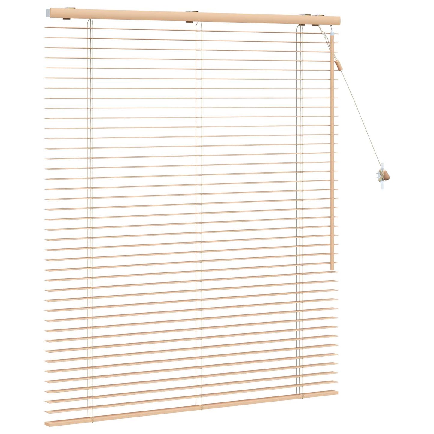 Venetian Blind Oak Look 110 x 130 cm 35 mm Solid Paulownia Wood
